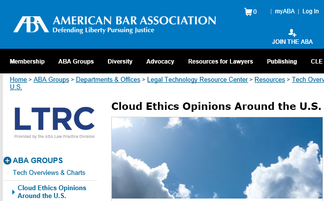 Bar Associations Embrace Storing Privileged Data in the Cloud
