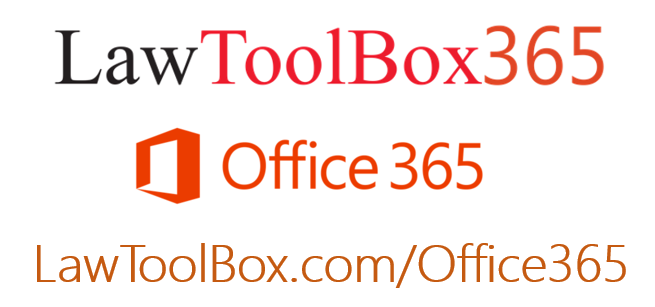 Lawtoolbox and Office365 logo